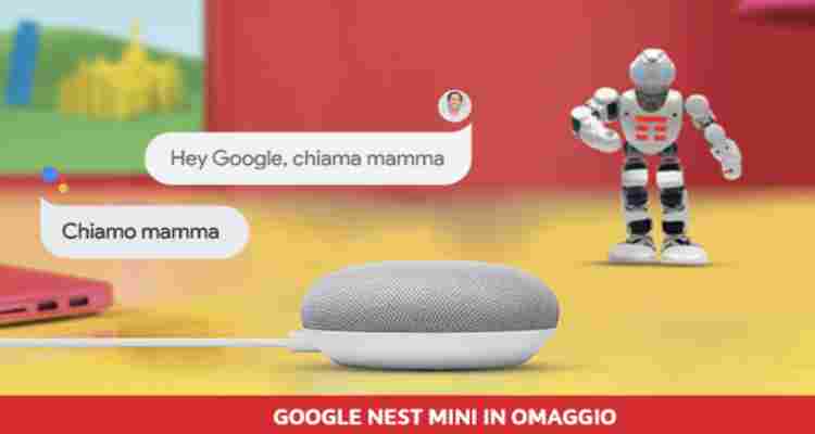 TIM regala Google Nest Mini con le offerte fibra (fino a giovedì)
